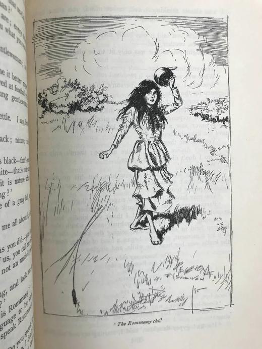 1896年 乔治·博罗《拉文格罗》 埃德蒙·苏利文45幅插图 真皮精装32开 商品图5