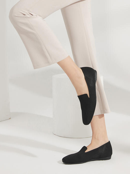 鹿皮福利款｜WAYNE FLEX 韦恩软底飞织乐福鞋 春夏小香风懒人鞋 商品图4