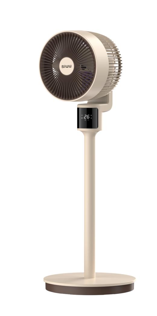 【团购展示】西佑SIUU全新款 八字摇头驱蚊遥控循环扇SF2302Y-奶咖 商品图0