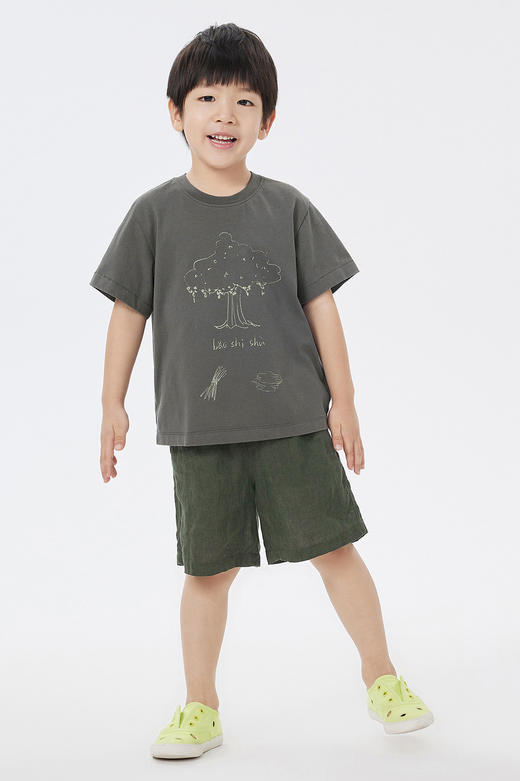 jnby   23年夏款  亚麻柔软短裤  1N6E12070 商品图0