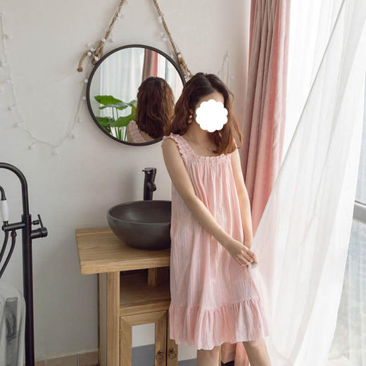 裁缝学苑 AW51女士吊带无袖睡裙1:1实物服装纸样剪裁图纸牛皮纸样 商品图3