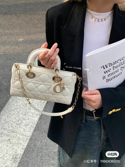 𝐃𝐢𝐨.𝐫 joy 22cm 小号-白色 商品图8