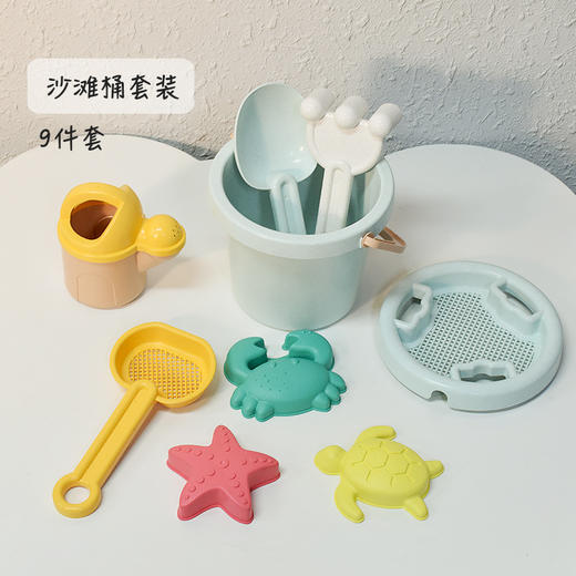 【夏日沙滩套装 玩法丰富】儿童推土车麦秆沙滩玩具工程车挖掘机小麦秸秆挖沙工具戏水沙滩铲 商品图8