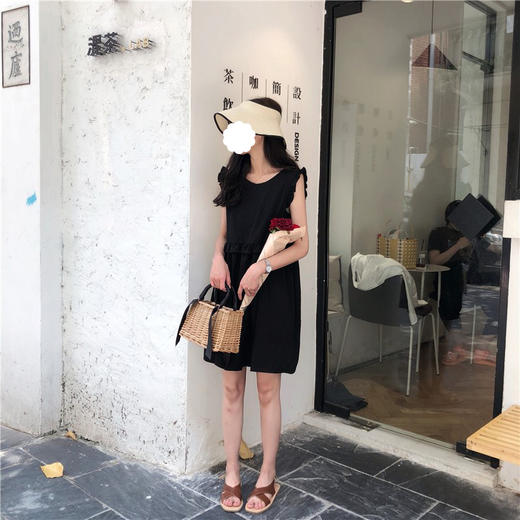 裁缝学苑 AW56无袖连衣裙A字裙1:1实物服装纸样剪裁图纸牛皮纸样 商品图12