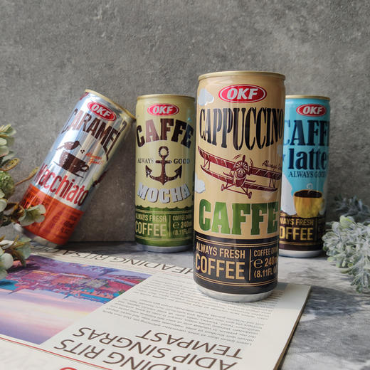 韩国OKF摩卡咖啡240ml 商品图0