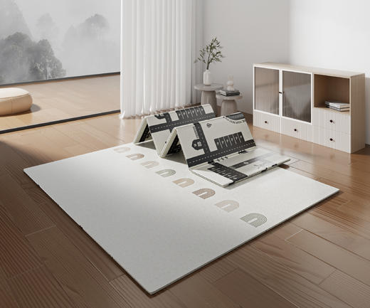 【社群瑕疵秒杀】贝易折叠爬行垫 XPE+布面宝宝爬爬垫（存在划痕 脏污 压痕 破洞 误差等 完美主义慎拍，瑕疵商品不退不换哦）（折叠垫的自身属性决定一定有折痕，介意勿拍。收到退款就是发不了哦） 商品图13