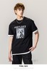 PINLI品立春季新款圆领印花短袖T恤男士潮牌上衣BG231111010 商品缩略图0