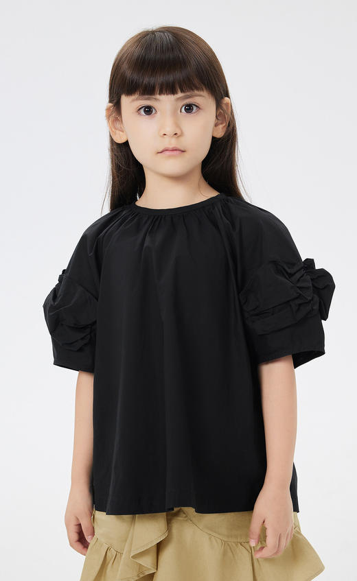 jnby  23年夏款  全棉府绸短袖TOP  1N6213330 商品图8