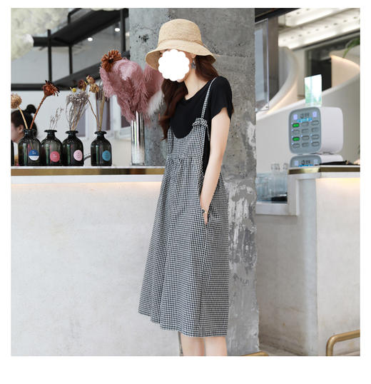 裁缝学苑 AW58女背带裤裙裤1:1实物服装纸样剪裁图纸牛皮纸样 商品图3