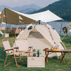 思凯乐（SCALER） 思凯乐户外露营公园休闲3-4人大空间速开透气防风防雨自动帐篷Z3423048 卡其色 商品缩略图0