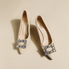 品质好货 | Safiya/索菲娅2023新款浅口尖头高跟鞋钻饰单鞋女鞋细跟高跟鞋女鞋SF31115702 商品缩略图11