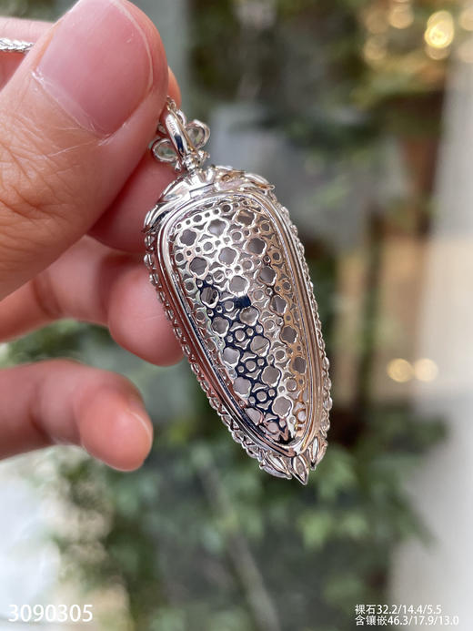 高冰阳艳绿福瓜吊坠 69999【3090305】 商品图8