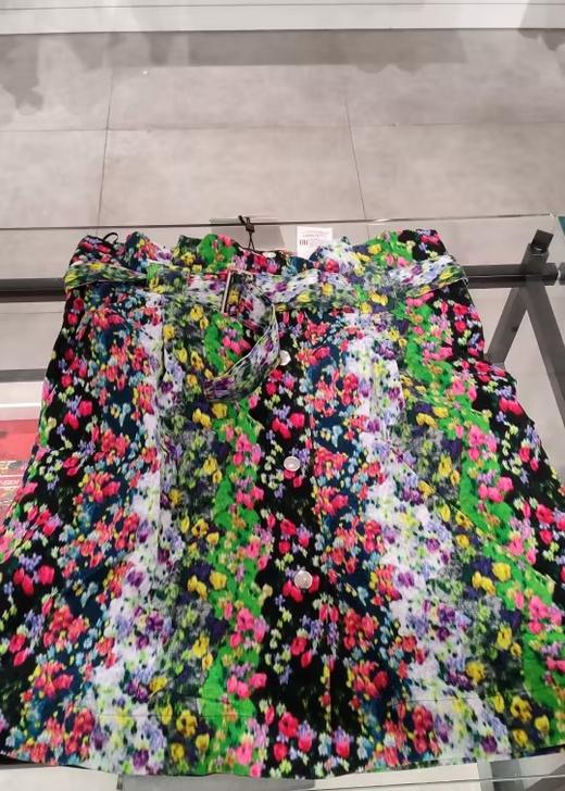 【特价商品不退不换】KENZO 半身裙  FC52JU1749B2-MU MULTICOLOR.100COTTON 商品图1