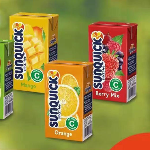 新的芒果水果饮料125ml 商品图1