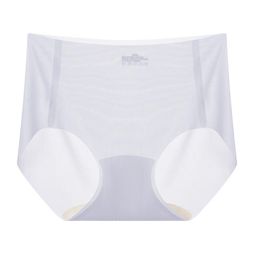 凉感隐形裸全包臀内裤女新冰肌蚕丝瑜伽无痕内裤QMNS 000 9082 商品图4