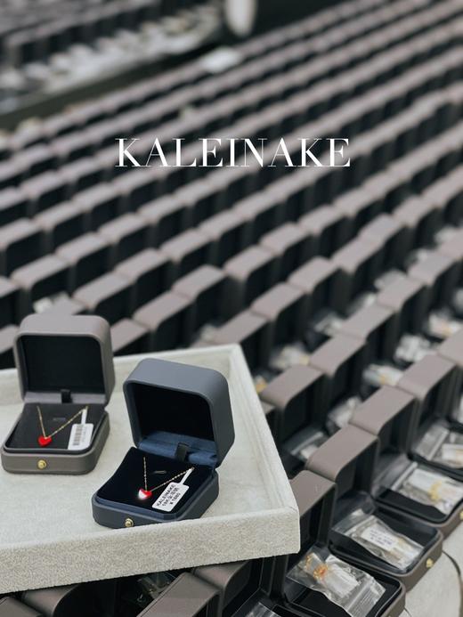 KALEINAKE 18K真金小红心项链(加赠KRRAMEL礼盒)[福利品] 商品图4