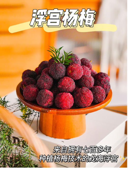 初夏限定美好！【浮宫杨梅】肉感十足 酸甜爆汁 清爽开胃 口口撩到心尖上！~ 商品图0