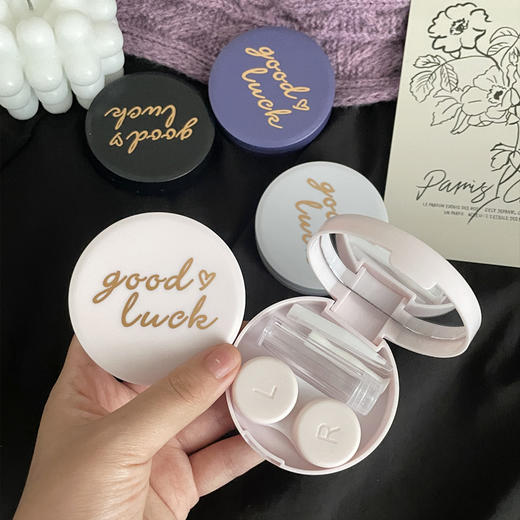 隐形眼镜盒/像鱼as523烫金 商品图3