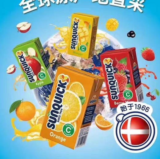 新的混合浆果水果饮料125ml 商品图0
