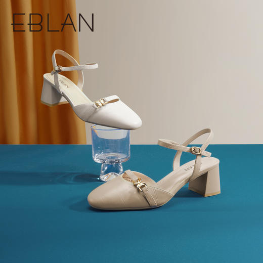 EBLAN夏季时装凉鞋时装半凉 商品图1