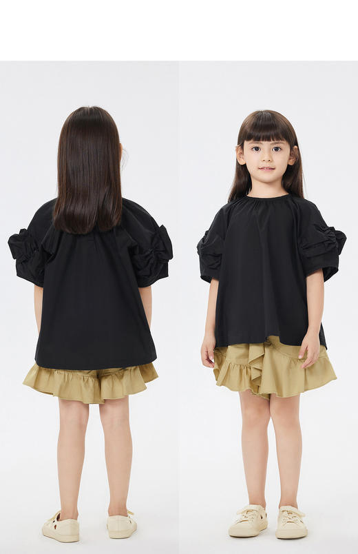 jnby  23年夏款  全棉府绸短袖TOP  1N6213330 商品图9