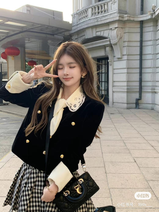 𝐃𝐢𝐨.𝐫 joy 22cm 小号-黑色 商品图6