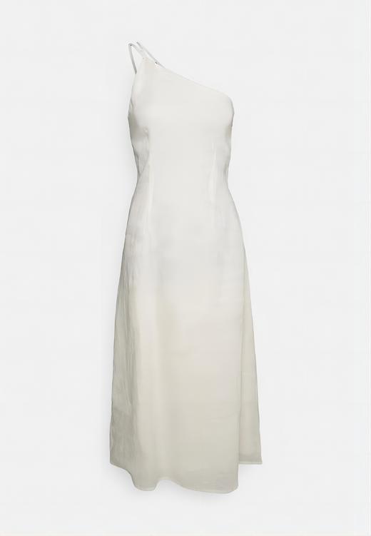 FAITHFULL THE BRAND - SOKO MIDI DRESS-EGGSHELL - 女装 - 连身裙 - 蛋皮色 商品图5