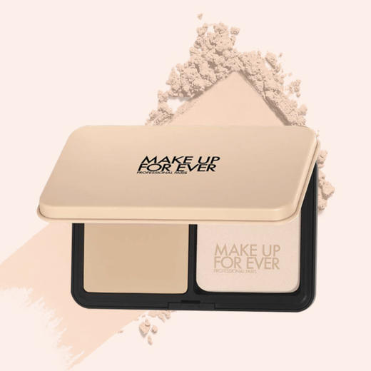 法国 MAKE UP FOR EVER玫珂菲 仿真肌丝绒持妆粉饼 11g 商品图2