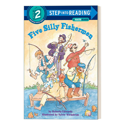 英文原版 Step into Reading 2 - Five Silly Fishermen 五个傻渔夫 兰登分级阅读2 英文版 进口英语原版书籍 商品图0