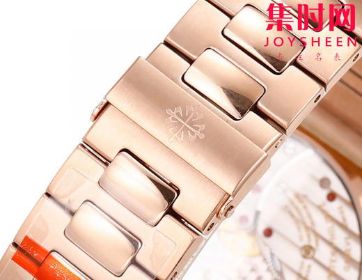 GR百达翡丽Patekphilippe运动系列鹦鹉螺5712霸道总裁 PP5712GR男士机械腕表 商品图6