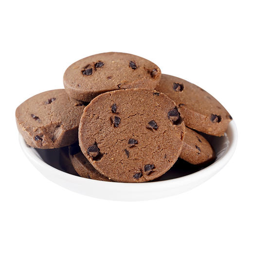 【超值80包！巧克力豆味曲奇饼干独立包装】香松酥脆有嚼感，麦香浓郁醇厚松脆，唤醒满满的正能量，网红追剧休闲解馋小零食代餐健康 商品图4