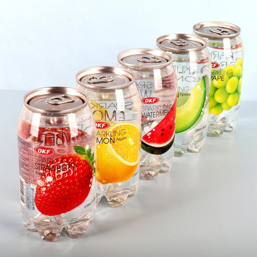 韩国OKF气泡水桃子味350ml 商品图3