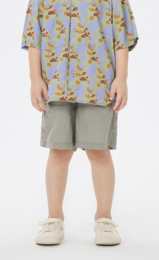 jnby   23年夏款  亚麻柔软短裤  1N6E12070 商品图6