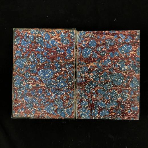 约19世纪后期 狄更斯《荒凉山庄》 8幅插图 真皮精装36开 商品图2