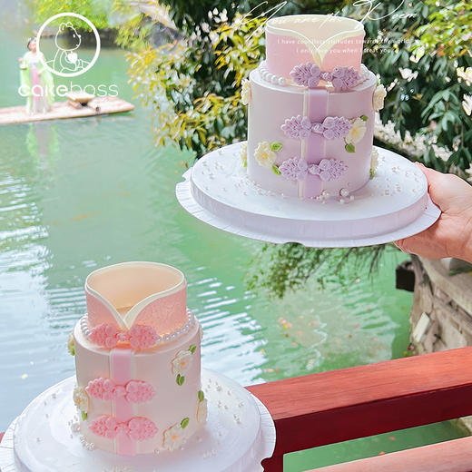 时光美人 旗袍奶油蛋糕 商品图9