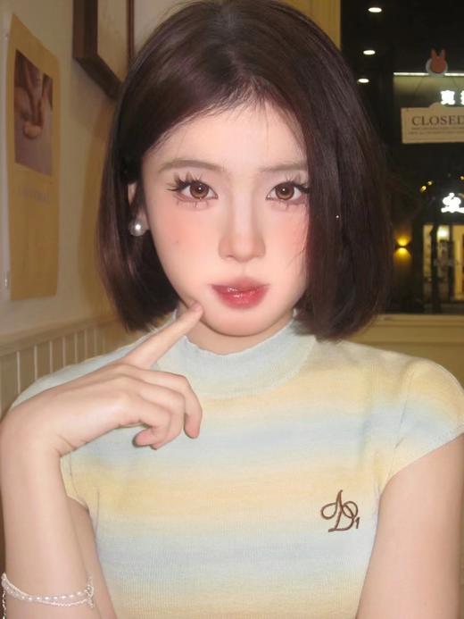 【中直径】Monicar mor-暗夜赤豆-14.2mm【年抛 0-800度 无525/575 】 商品图6