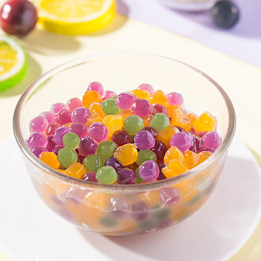 【多彩芋圆 多彩心情！芋圆成品鲜芋仙手工芋圆】Q弹柔韧烧仙草奶茶材料甜品汤圆三口味200g-2000g夏日中式好物健康 商品图3