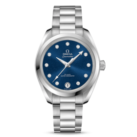 欧米茄 OMEGA 海马系列 AQUA TERRA 150米腕表 34毫米至臻天文台表 220.10.34.20.53.001