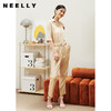 NEELLY纳俪商场同款时尚连体裤套装秋季设计感露肩上衣百搭阔腿裤N23044Q04552 商品缩略图1