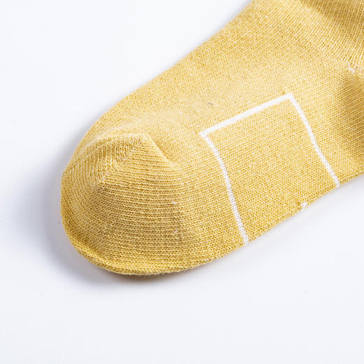 贝贝怡儿童袜子纯棉春秋男童女童中筒袜宝宝透气夏季长筒袜五双装 商品图7