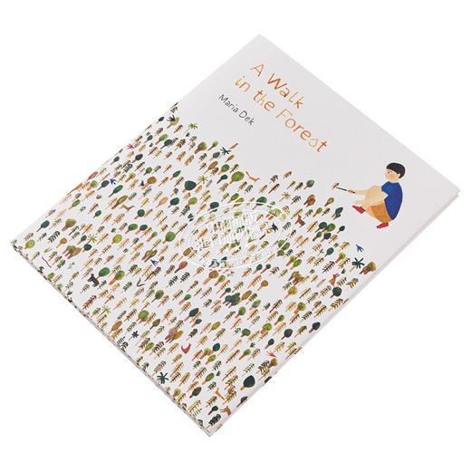 【中商原版】Maria Dek A Walk in the Forest 在森林里散步 精品绘本 低幼自然绘本睡前读物 精装 英文原版 3-6岁 商品图2