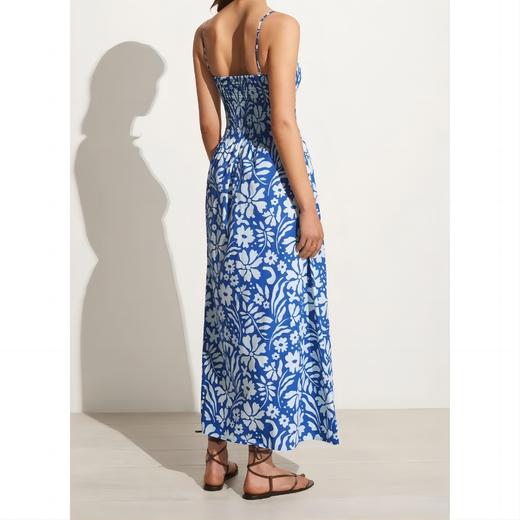 FAITHFULL THE BRAND - TERGU MAXI DRESS-SIDRA FLORAL PRINT - BLUE - 女装 - 连身裙 - 蓝色印花 商品图3