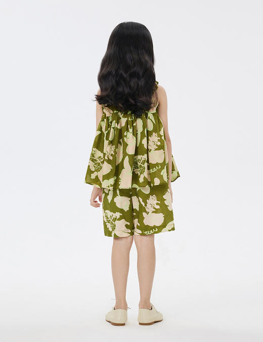 jnby   23年夏款  亚麻原创图案短裤  1N6E13790 商品图4