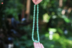 [ 绿荫翠影 ]  东陵玉项链 | 如碧色春水，翠绿欲滴，恬静又诗意