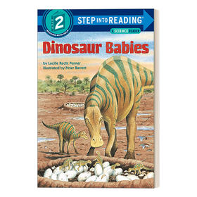 英文原版 Step into Reading 2 - Dinosaur Babies 兰登阅读进阶2 恐龙宝贝 英文版 进口英语原版书籍