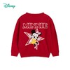迪士尼童装 儿童纯棉毛衣春秋女童针织衫中小童女孩开衫新年大红221S1664 商品缩略图5