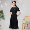 EITIE爱特爱夏季新款斗篷高腰优雅显瘦连衣裙7007763 商品缩略图8