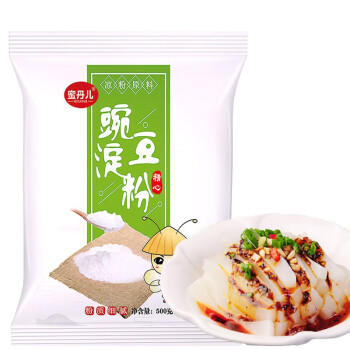 蜜丹儿豌豆淀粉1斤 家用白凉粉原料专用粉纯豌豆粉淀粉 商品图8