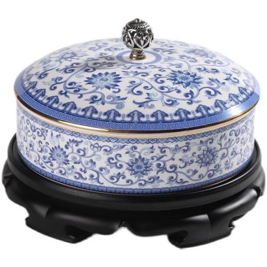 珐琅彩茶饼糖果盒 商品图9