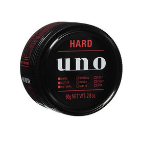 【保税直邮 南昌海关】资生堂UNO男士自然弹力塑型发蜡80g